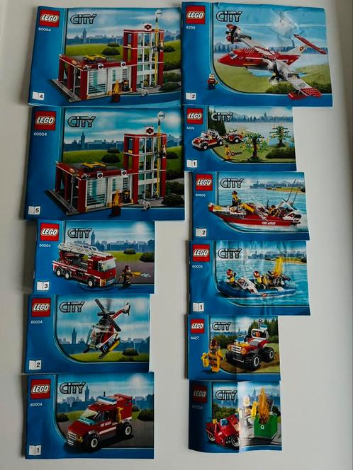 Lego city Brandweer 60004, 4209, 4427,60005, Kinderen en Baby's, Speelgoed | Duplo en Lego, Lego, Ophalen of Verzenden
