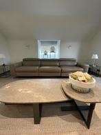 Château d’Ax, canapé cuir XXL, haut de gamme,  impeccable., Maison & Meubles, Canapés | Salons, Enlèvement, Comme neuf, Cuir