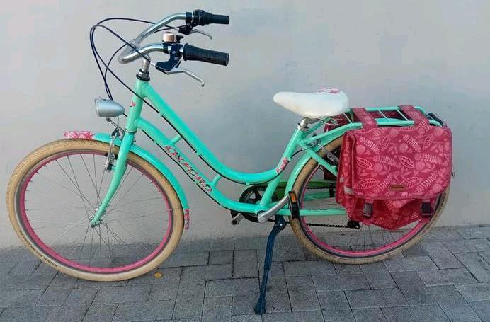 Meisjesfiets alu Oxford Fiore 26inch 7speed NIEUWPRYS 544€🚴, Fietsen en Brommers, Fietsen | Dames | Omafietsen, Gebruikt, Minder dan 47 cm