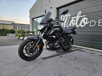 Yamaha MT07 35kw - 2020 - 6650km - garantie disponible aux enchères