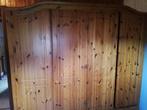 Garde robe en pin 4 portes 4 tiroirs, Maison & Meubles, Enlèvement