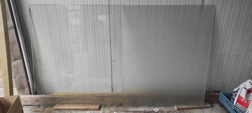 glazen wand voor inloopdouche (Italiaanse stijl), Huis en Inrichting, Badkamer | Badkamermeubels, Gebruikt, Ophalen