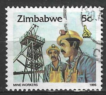 Zimbabwe 1990 - Yvert 316 - Mijnwerker (ST)