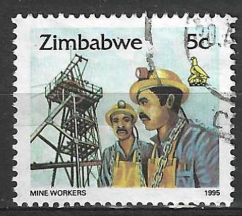 Zimbabwe 1995 - Yvert 316 - Mijnwerker (ST), Postzegels en Munten, Postzegels | Afrika, Gestempeld, Zimbabwe, Verzenden