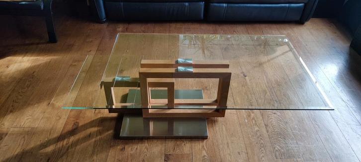 Table basse au design moderne, Maison & Meubles, Tables | Tables de salon, Comme neuf, Enlèvement