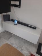 tv meubel zwevend, Huis en Inrichting, Kasten |Televisiemeubels, Ophalen, Kunststof, Gebruikt, 100 tot 150 cm