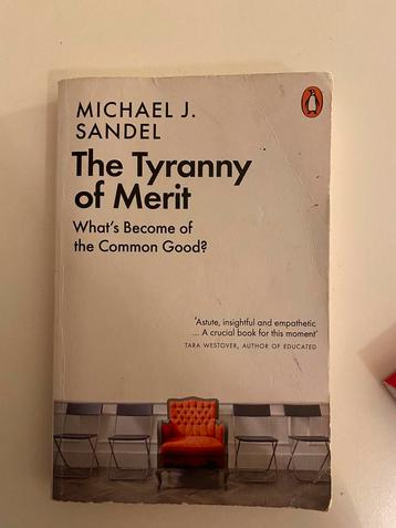 The Tyranny of Merit Sandel - Boek UA sociale ongelijkheid 