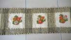 Vintage  ; Wollen tafel loper :  jaren 70, Ophalen of Verzenden