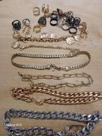 Zapa juwelen, halskettingen armbanden  en ringen., Handtassen en Accessoires, Armbanden, Ophalen of Verzenden, Gebruikt, Overige kleuren