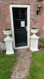 Italiaanse betonnen tuinvazen op betonnen sokkel rosmalen NL, Tuin en Terras, Ophalen, 40 cm of meer, Rond, Nieuw