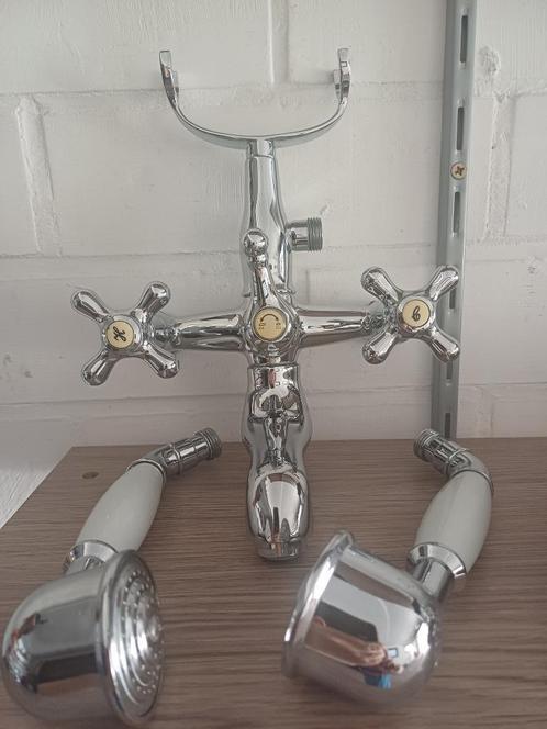 Badkraan douche thermostatische bad douchekraan, Doe-het-zelf en Bouw, Sanitair, Gebruikt, Bad, Chroom, Koper, Inox, Ophalen of Verzenden