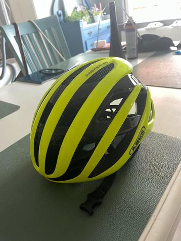 Abus airbreaker fluo geel, S, Garçon ou Fille, Enlèvement, Utilisé
