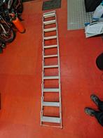 Zoldertrap aluminium, Doe-het-zelf en Bouw, Ladders en Trappen, Ophalen, Gebruikt, Ladder, Opvouwbaar of Inschuifbaar