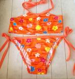 Mooie Oranje Bikini met Bloemetjes, Enlèvement ou Envoi, Neuf, Passion, Ensemble de bikini