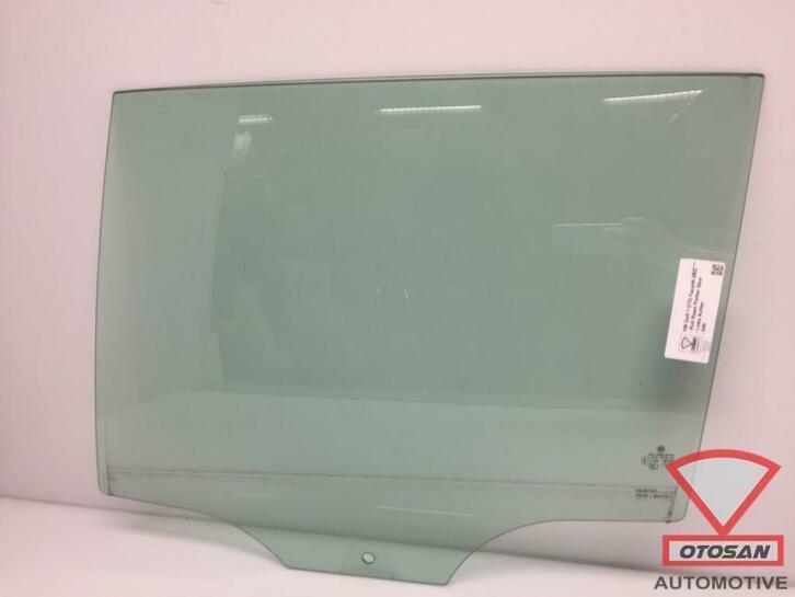 vw golf 7 gte facelift ruit raam deur portier links achter, Auto-onderdelen, Ruiten en Toebehoren, Volkswagen, Gebruikt