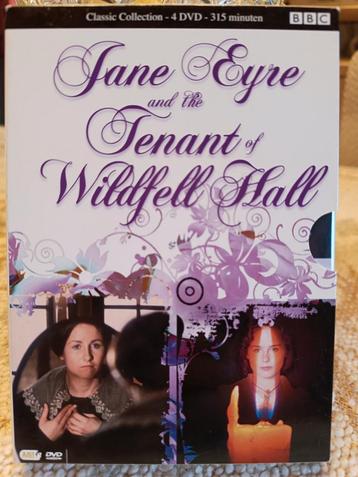 Jane Eyre and the Tenant of Wildfell Hall  4 dvd