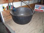 GROOTTE OUDE GIETIJZEREN KETEL, Ophalen of Verzenden