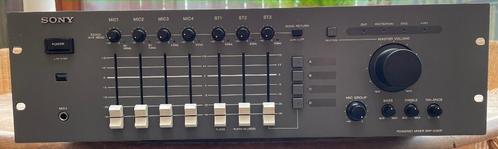 SONY SRP-X351P Table de mixage amplifiée + micros sans fil, Muziek en Instrumenten, Mengpanelen, Gebruikt, 5 tot 10 kanalen, Microfooningang
