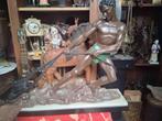 Bronzen beeld, Antiek en Kunst, Curiosa en Brocante, Ophalen