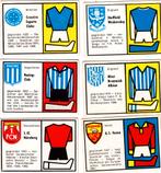 6 Chromos 1970 Football, Envoi, Comme neuf, Maillot