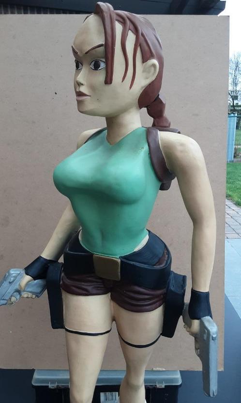 Lara Croft, Tomb Raider, 1er modèle, résine, Collections, Personnages de BD, Comme neuf, Statue ou Figurine, Autres personnages