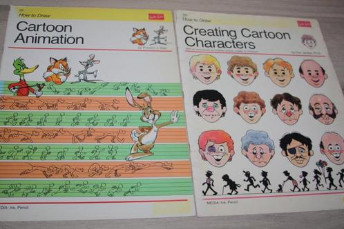 How to draw Cartoon , animation ,  cartoon characters , 1992, Livres, Loisirs & Temps libre, Utilisé, Dessin et Peinture, Convient aux enfants