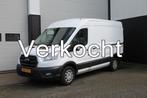 Ford Transit 2.0 TDCI 2x Schuifdeur L2H2 EURO 6 - Airco - Cr, Auto's, Bestelwagens en Lichte vracht, Parkeersensor, Wit, Particulier