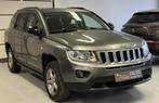 Jeep Compass 4x4  2.2l 100kw  2012  102.000km, Achat, Entreprise, Boîte manuelle, Noir