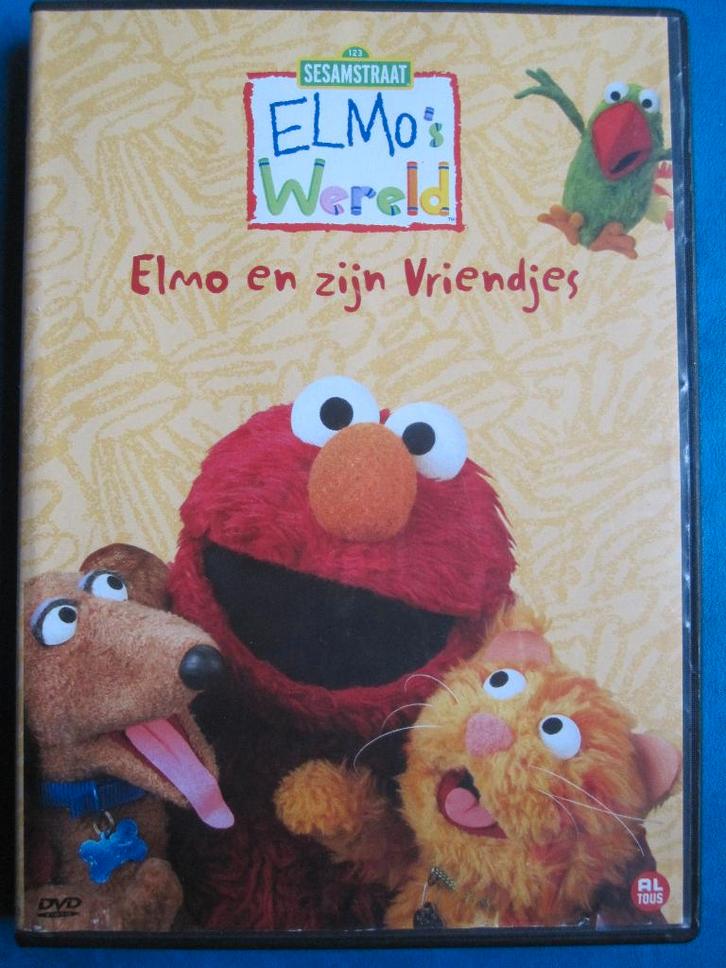 Elmo en zijn vriendjes, Cd's en Dvd's, Dvd's | Kinderen en Jeugd, Zo goed als nieuw, Tv fictie, Educatief, Alle leeftijden, Ophalen of Verzenden