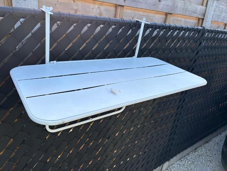 Balkontafel nieuw, Jardin & Terrasse, Tables de jardin, Neuf, Rectangulaire, Aluminium, Enlèvement