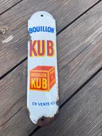 Oud emaille deurpostje kub bouillon, Ophalen