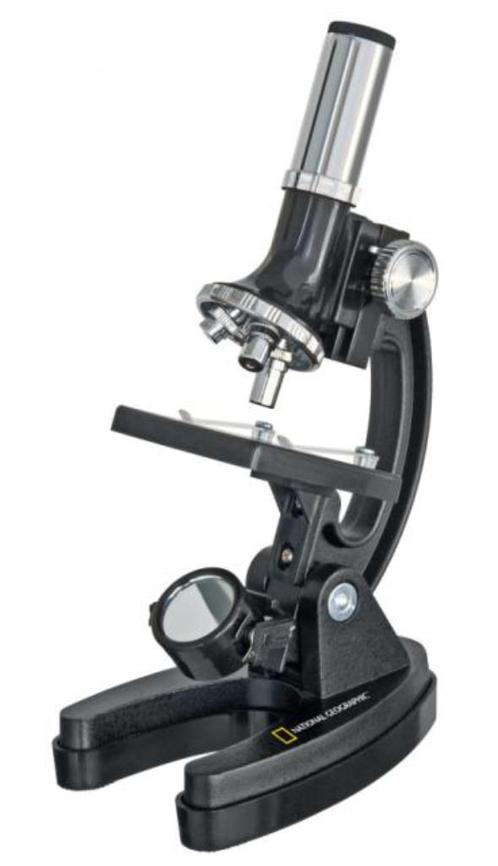 NATIONAL GEOGRAPHIC Microscoopset 300-1200x met koffer, Audio, Tv en Foto, Optische apparatuur | Microscopen, Nieuw, Biologische microscoop
