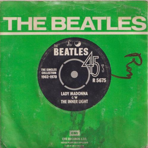 The Beatles – Lady Madonna / The inner light - Single, Cd's en Dvd's, Vinyl Singles, Gebruikt, Single, Pop, 7 inch, Ophalen of Verzenden