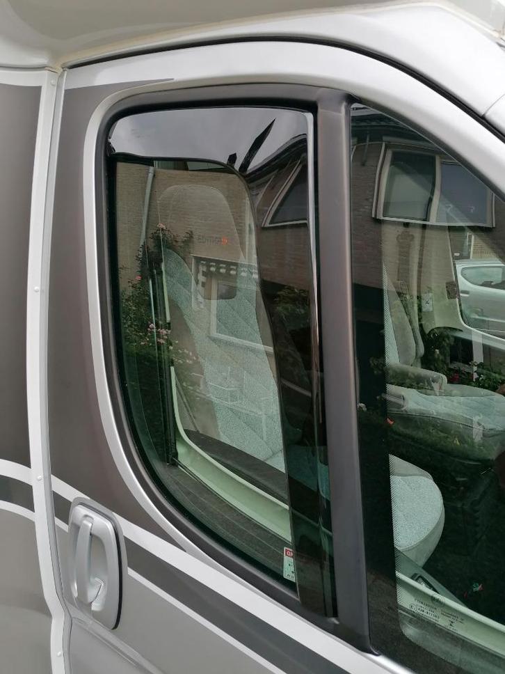 fiat zijwindschermen donker pasvorm raamspoilers oa panda, Auto-onderdelen, Ruiten en Toebehoren, Fiat, Overige automerken, Nieuw