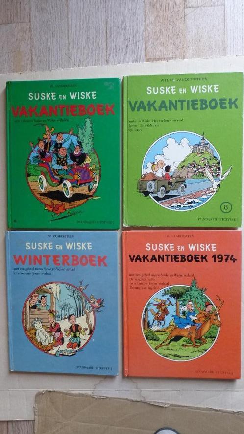 Suske en Wiske - Lot 4 x "Vakantieboek", Boeken, Stripverhalen, Gelezen, Ophalen of Verzenden