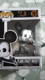 Funko Pop Plane Crazy Mickey, Ophalen of Verzenden, Nieuw