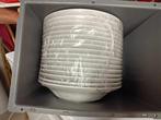 Lot de 50 assiettes à pâtes en porcelaine blanche, Ophalen, Zo goed als nieuw, Bord(en), Effen