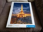 Puzzle Clementoni 1000 pièces - Tour Eiffel, Hobby & Loisirs créatifs, 500 à 1500 pièces, Puzzle, Utilisé, Enlèvement ou Envoi