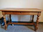 Bureautafel van massief eikenhout, Antiek en Kunst, Ophalen