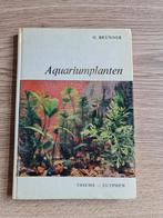 Boek : aquariumplanten / G.Brunner, Boeken, Dieren en Huisdieren, Gelezen, Ophalen of Verzenden, Vissen