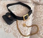 CHANEL onberispelijke zwarte leren heuptas, Kleding | Dames, Riemen en Ceinturen, Ophalen of Verzenden, Zo goed als nieuw, Zwart