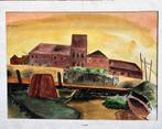 Aquarel landschap Ardennen  Floris Jespers, Antiek en Kunst, Kunst | Schilderijen | Klassiek, Ophalen of Verzenden