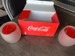 Twee theelichtjes Coca Cola, Verzamelen, Zo goed als nieuw, Ophalen