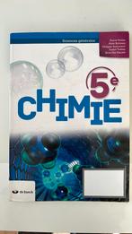 Chimie 3e De Bouck 3e edition 2017, Gelezen, ASO, Scheikunde, Ophalen of Verzenden