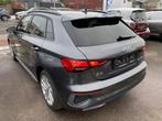 Audi A3 40 TFSI e S line PHEV PLUG-IN HYBRID MET GARANTIE, Autos, Audi, Argent ou Gris, Achat, Entreprise, Noir