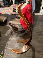 Gitaarstatief Amazakoue Ovankol hout. Merk Bull Dog, Muziek en Instrumenten, Ophalen, Zo goed als nieuw, Instrumentstandaard, Gitaar