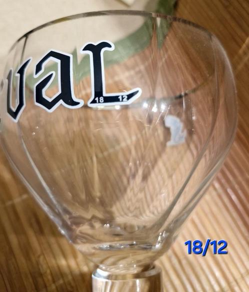 ORVAL - glazen met of zonder emaille (3), Verzamelen, Biermerken, Zo goed als nieuw, Glas of Glazen, Overige merken, Ophalen of Verzenden
