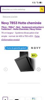 Hotte Novy Vision 7853, Electroménager