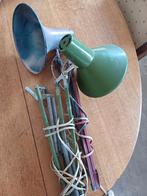 Bureellampen vintage 1970 2 stuks, Ophalen, Gebruikt