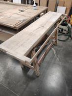 houten werkbank, Doe-het-zelf en Bouw, Ophalen, Gebruikt, Minder dan 70 cm, Bankschroef